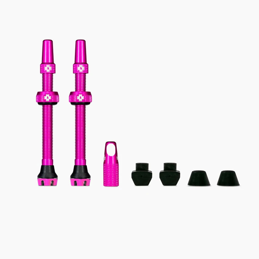 Muc-Off V2 Tubeless 44mm Pink Presta Valve Kit – Blok 51