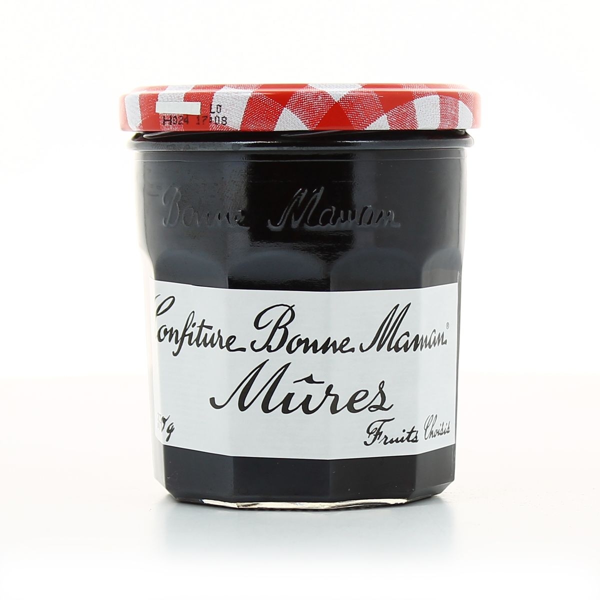 Confiture de mûres – Blackberry jam – glass jar – Bonne Maman, 370g – Chanteroy – Le Vacherin Deli