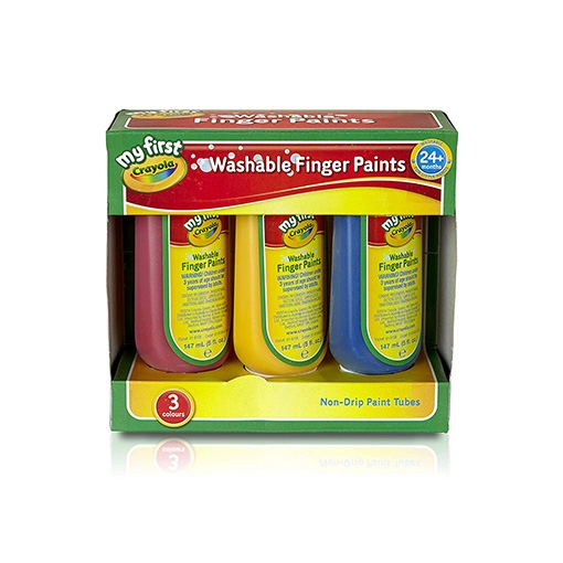 Crayola My First Washable Finger Paint – Children’s Games & Toys From Minuenta