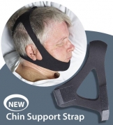 Sleeppro – Chin Support Strap [New] – Anti Snoring / Sleep Apnea / Bruxism Device – Black – Unisex – Neoprene – One Size Fits All