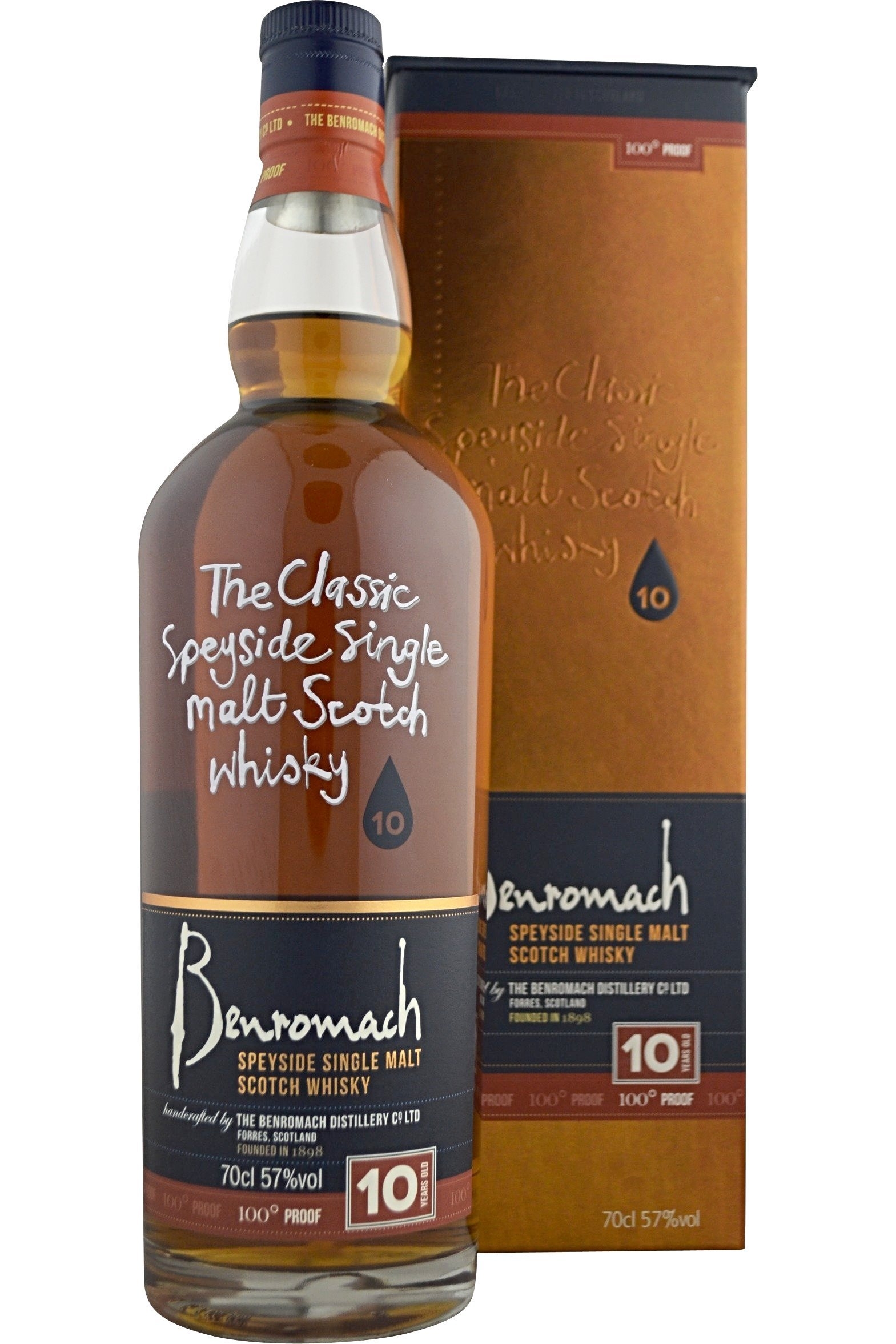 Benromach 10 Year Old 100 Proof | 57% 700ml