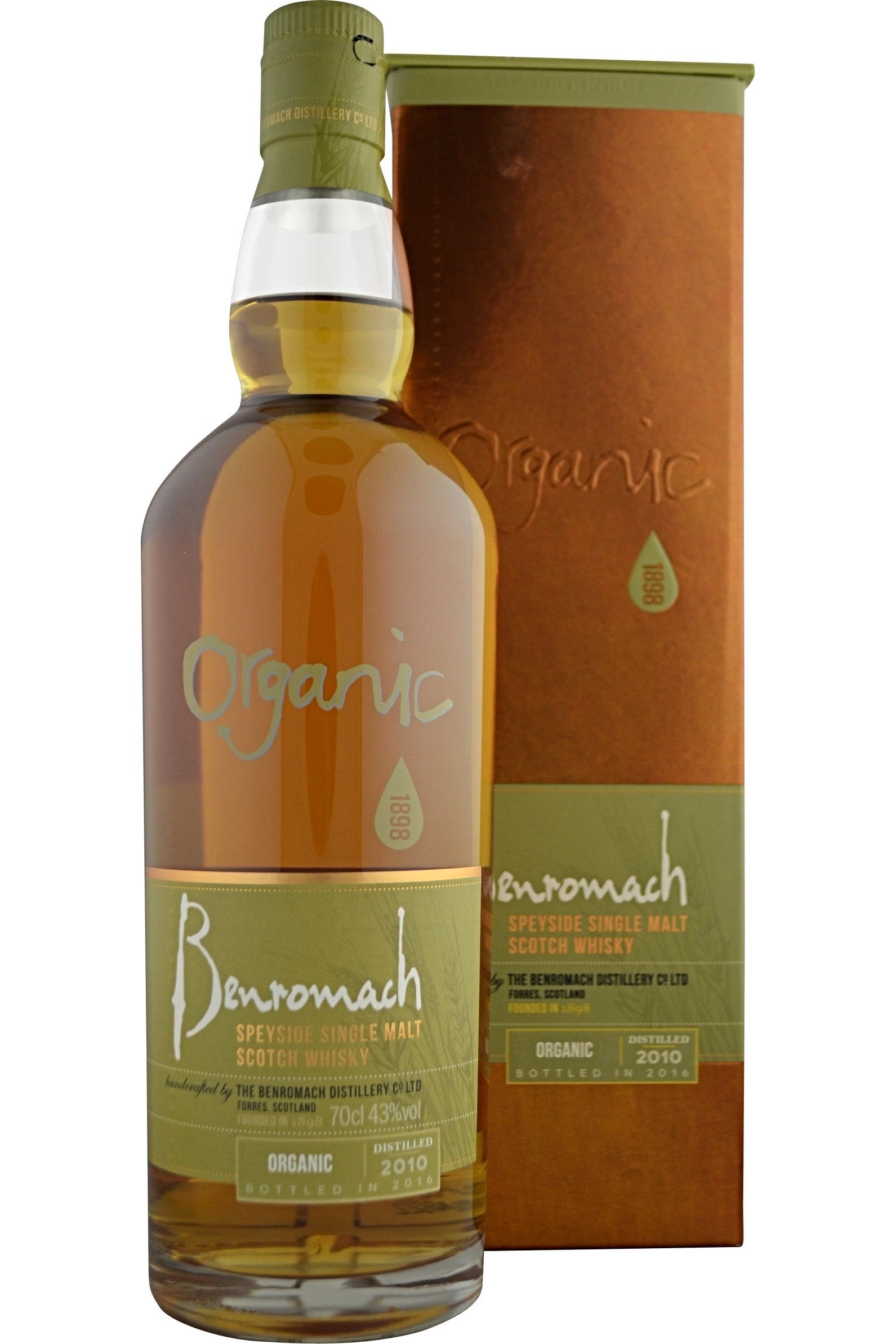 Benromach Organic 2010 (Bottled 2016) | 43% 700ml