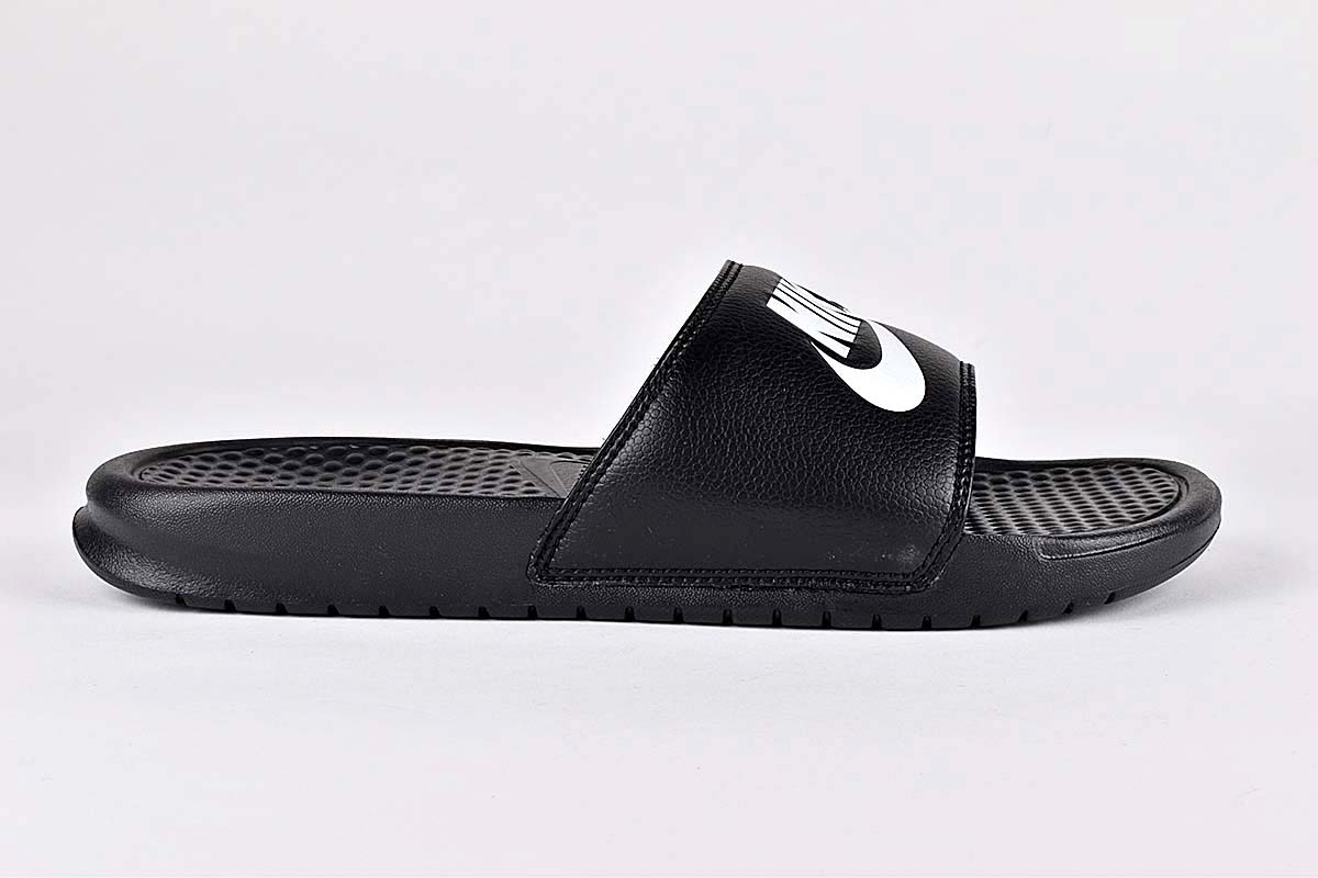 Nike Benassi JDI Slide Black & White – Size 7