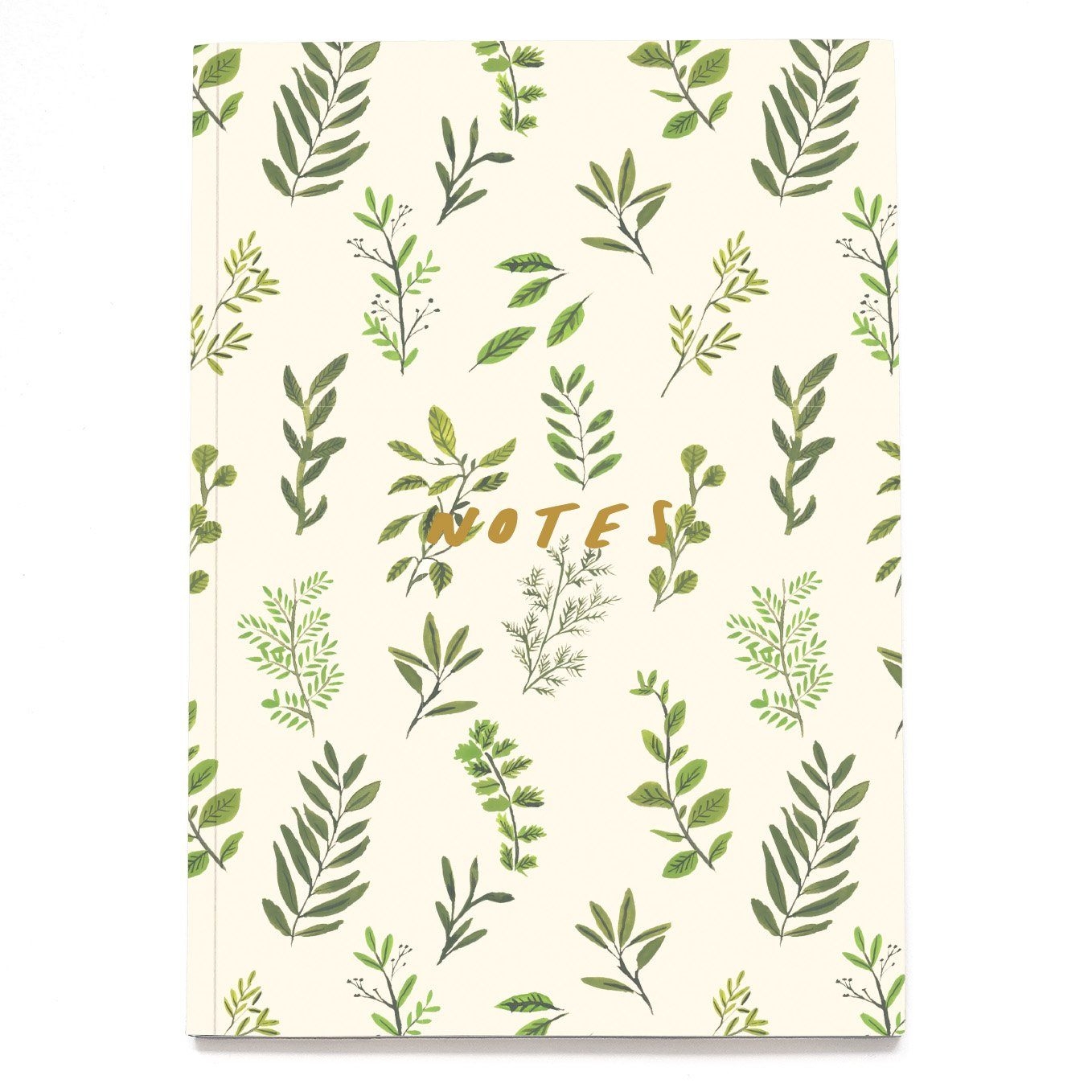 Plants Linen Notebook