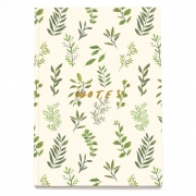 Plants Linen Notebook