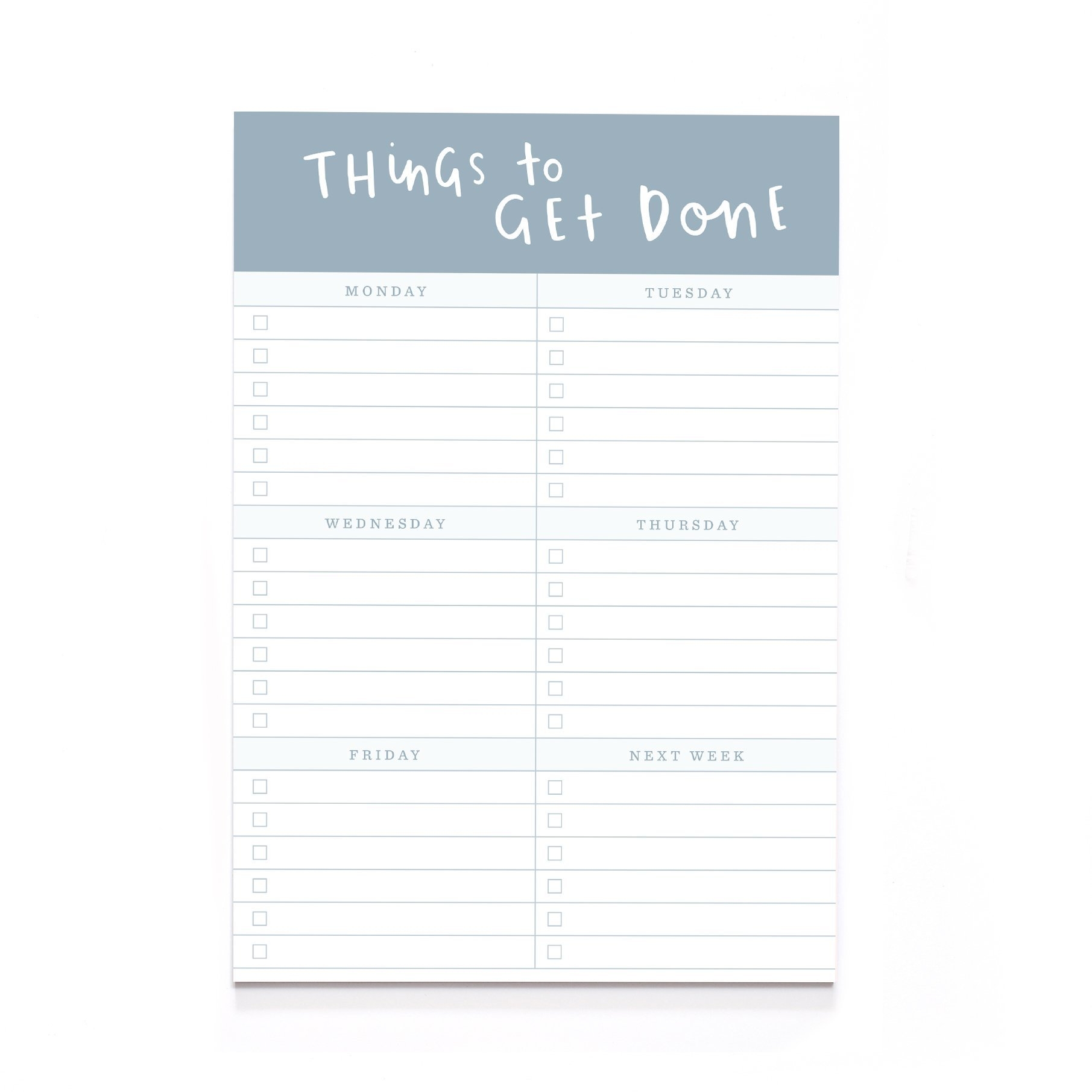 Things To Get Done A5 Notepad