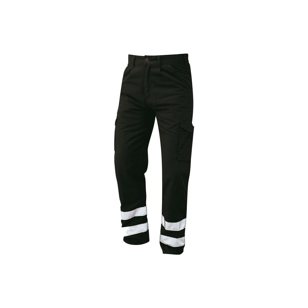 ORN 2510 Condor Trouser Twin Hi-Vis bands SIZE: 28"S, COLOUR: Bla