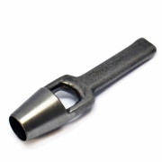 C.S. Osborne –  No. 149 Arch Punch / Wad Punch – 12mm – Black Colour – Textile Tools & Accessories