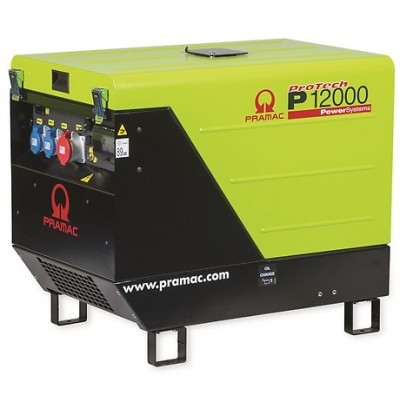Pramac P12000 11kw 400V AVR Three Phase Petrol Generator Electric Start – Powerland Generators