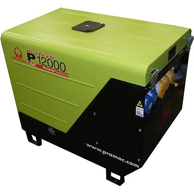 Pramac P12000 10kw 230V / 110V AVR Petrol Generator Electric Start – Powerland Generators