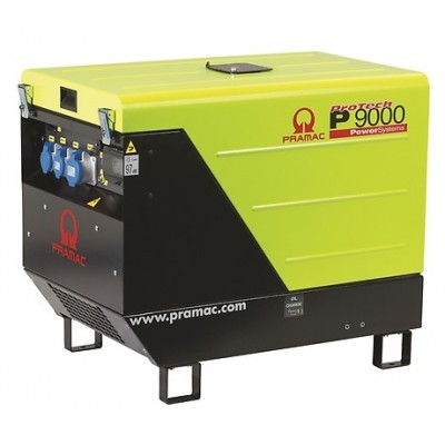 Pramac P9000 7.9kw 230V Diesel Generator Electric Start CONN + AVR + DPP – Powerland Generators