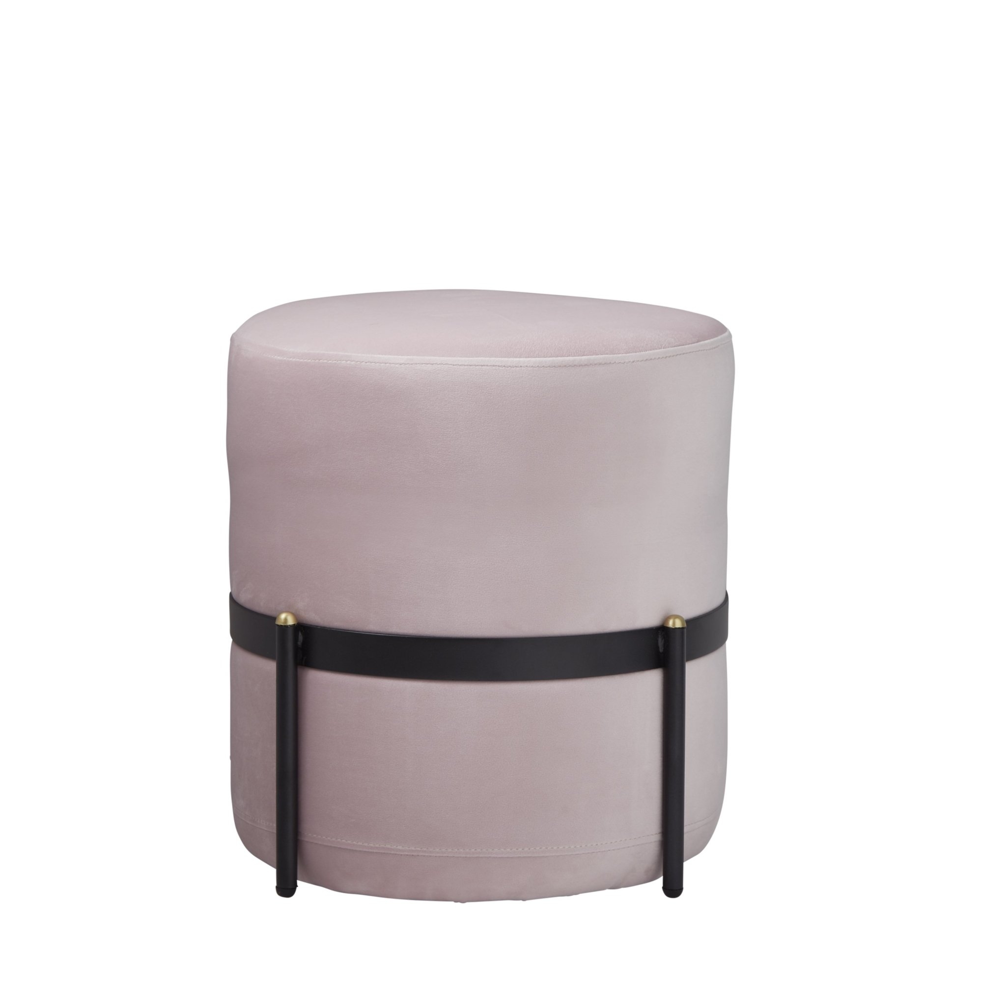 Native Home & Lifestyle Stool In Pale Pink With Stilts 40 x 40 x 40cm – Furniture & Homeware – The Luxe Home