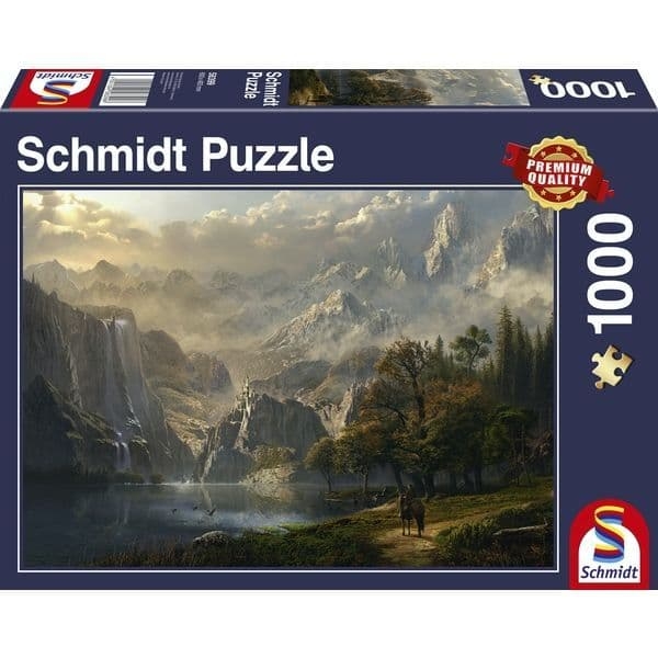 Jigsaw Puzzle Pastoral Waterfall – 1000 Pieces – Schmidt – The Yorkshire Jigsaw Store