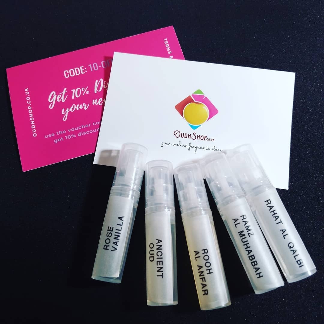 Free 2ML Perfume Testers