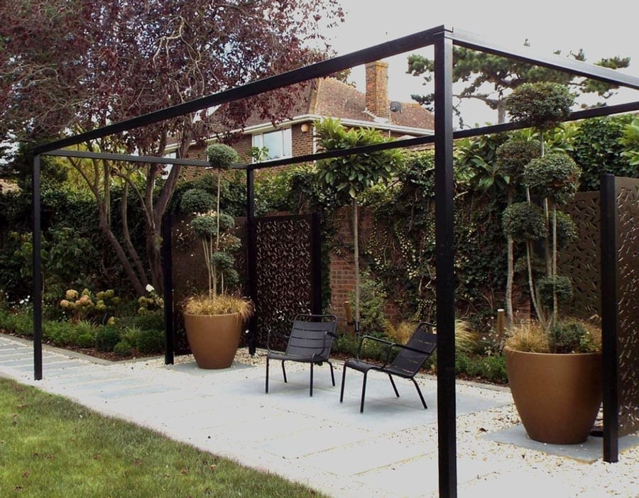 Pergola – Material: Mild Steel, Pergola Size: 3000mm x 4000mm – Garden Arches, Trellises, Arbors & Pergolas – Stark & Greensmith