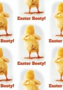 Personalised Photographic Easter Booty Little Chick Gift Wrap