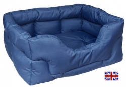 Danish Designs – Country Dog Heavy Duty Rectangular Waterproof Bed – Jumbo 88cm – Black