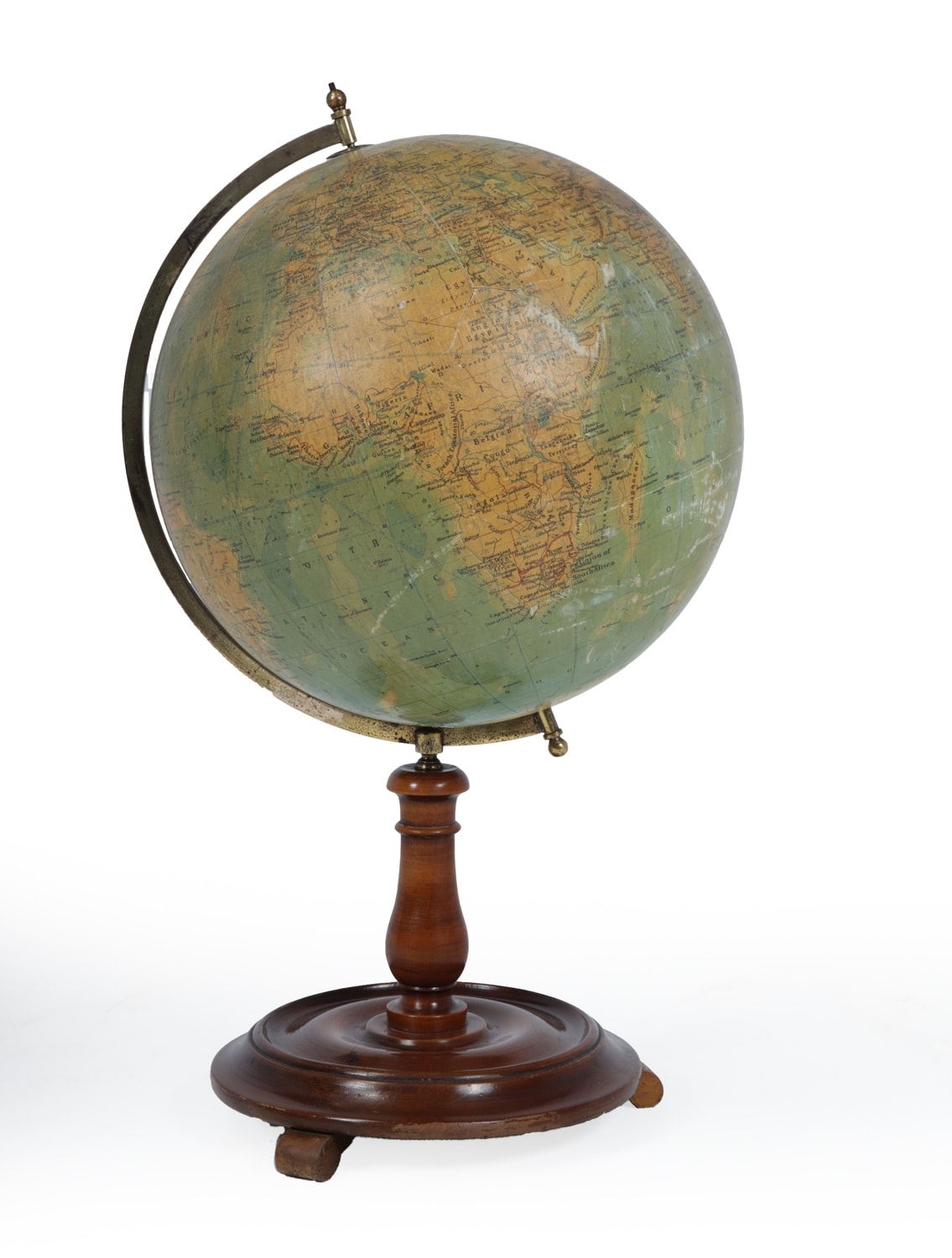 Philips 14 inch Terrestrial Globe c1920 – The Furniture Rooms