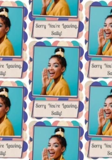 Photo Upload Coloured Overlapping Circles Leaving Card