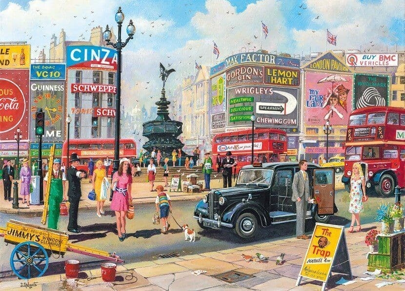 Jigsaw Puzzle Piccadilly – 1000 Pieces – Gibsons – The Yorkshire Jigsaw Store