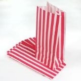 Pink Candy Stripe Thick Paper Bags – Confection Affection