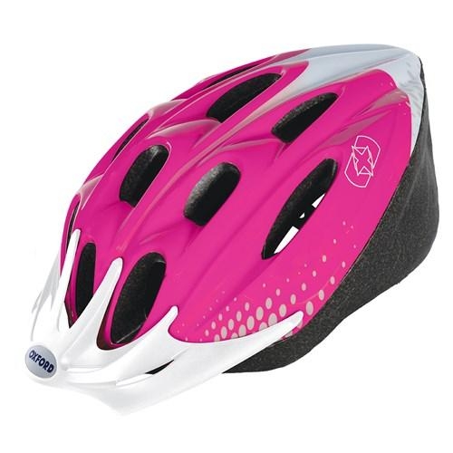 Bicycle Helmets Adults Oxford F15 – 53-58CM / PINK/WHITE