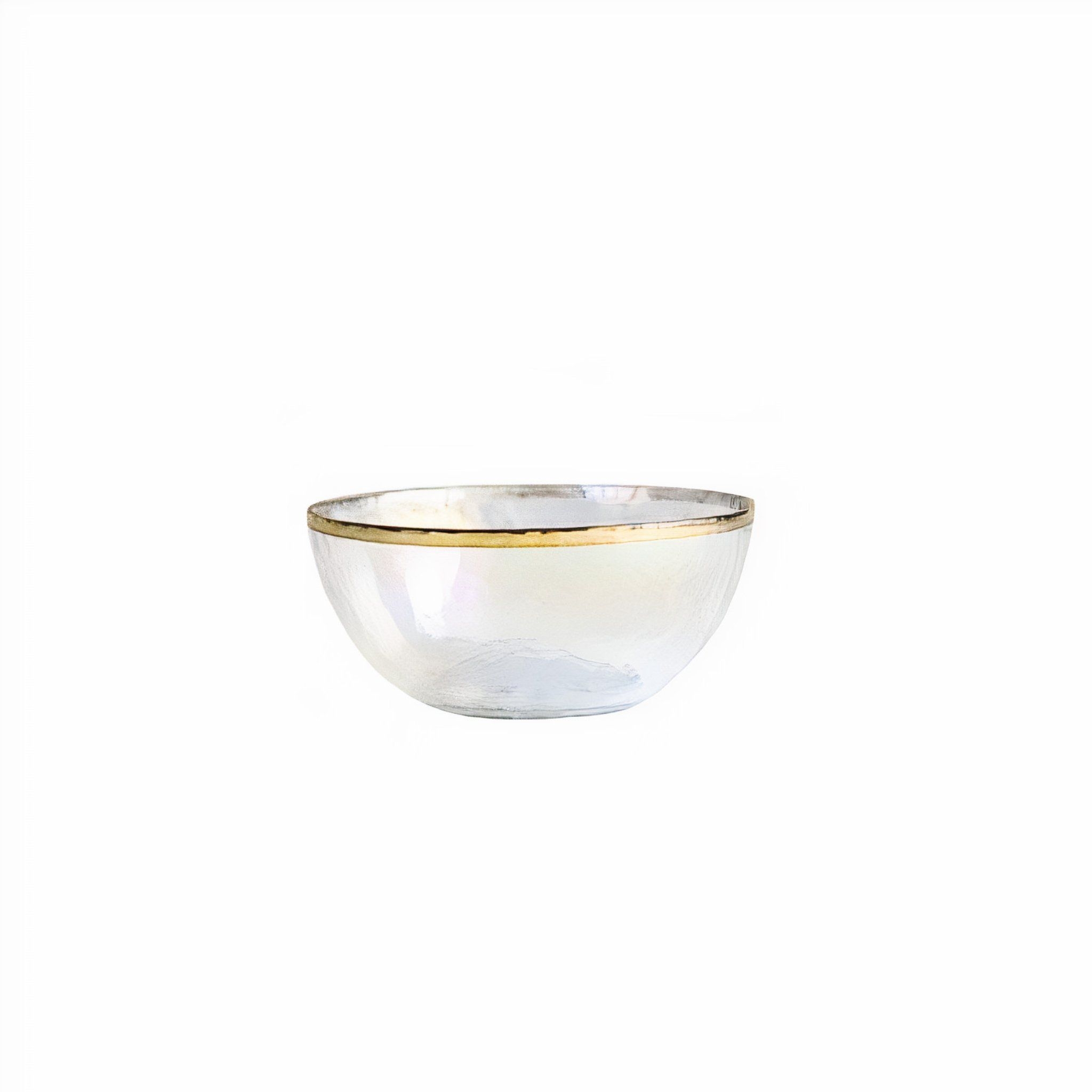 Iridescent Dining Collection Bowl – Plates & Bowls – Pearlescent – Medium – Glass – The Trouvailles