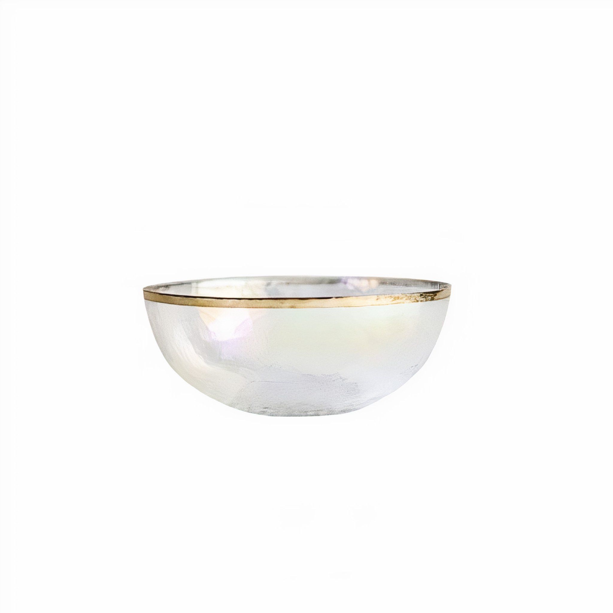 Iridescent Dining Collection Bowl – Plates & Bowls – Pearlescent – Large – Glass – The Trouvailles