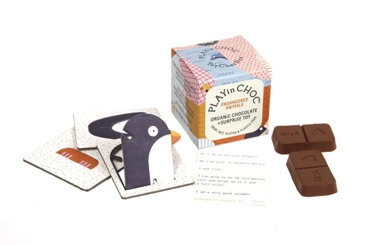 PLAYin CHOC Toy Choc Box Endangered Animals – Children’s Learning & Vocational Sensory Toys For Children Aged 0-8 Years – Summer Toys/ Outdoor Toys