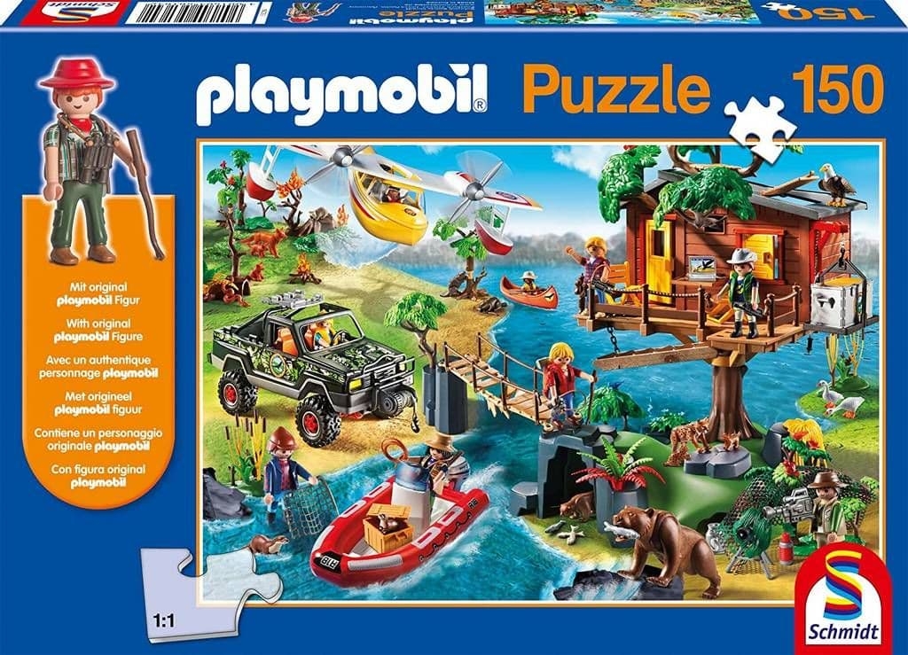 Jigsaw Puzzle Playmobil Tree House – 150 Pieces – Schmidt – The Yorkshire Jigsaw Store