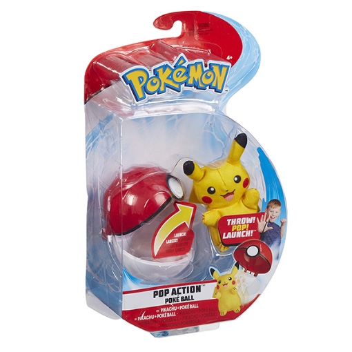 Pokemon Pop: Action Poke Ball – Pikachu – Children’s Games & Toys From Minuenta
