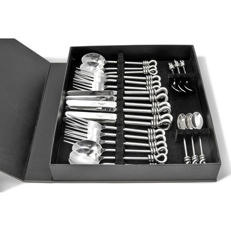 Polished Knot 24 Piece Cutlery Set from Culinary Concepts