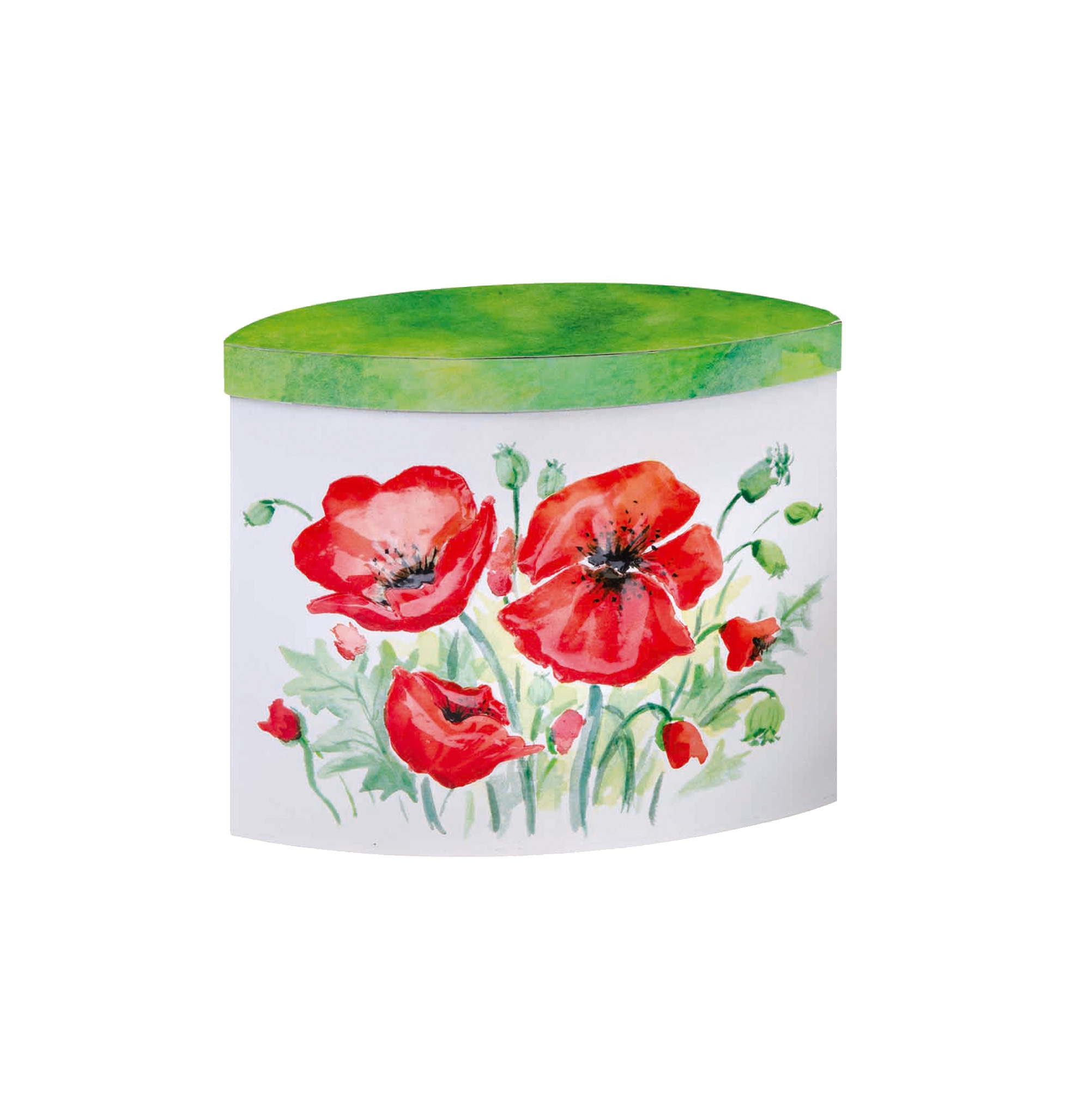 Country Garden – Poppies – 150g Salted Caramel Fudge – Churchills Confectionary