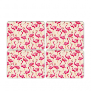 Sara Miller – Flamingo Placemats S/4