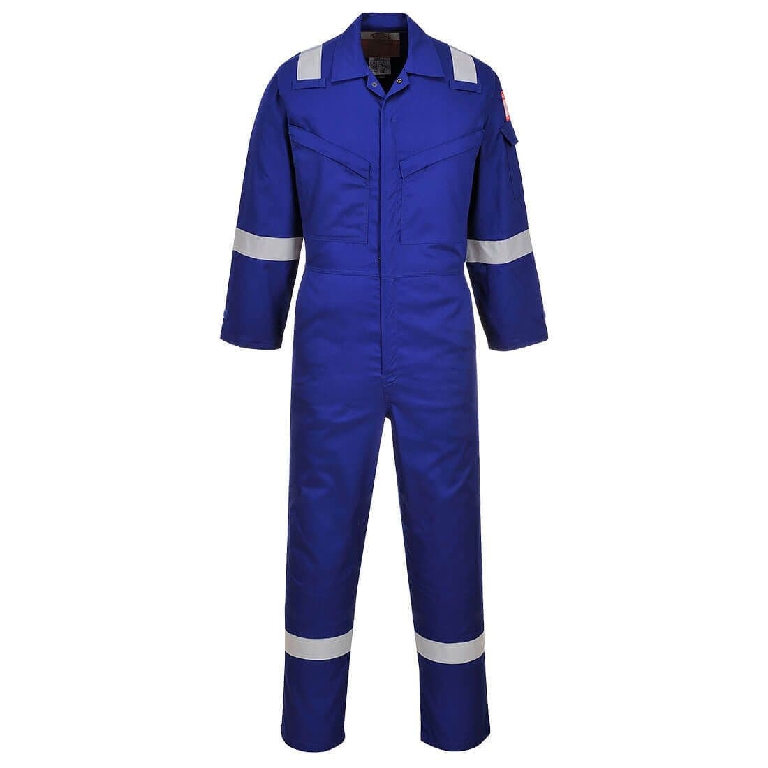 Portwest Araflame Silver Coverall – Royal Blue – 54 – Lightweight – Durable – PPE – Taft Safety Store