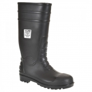 Portwest FW95 Total Safety Wellington S5 SIZE: UK6.5, COLOUR: Black