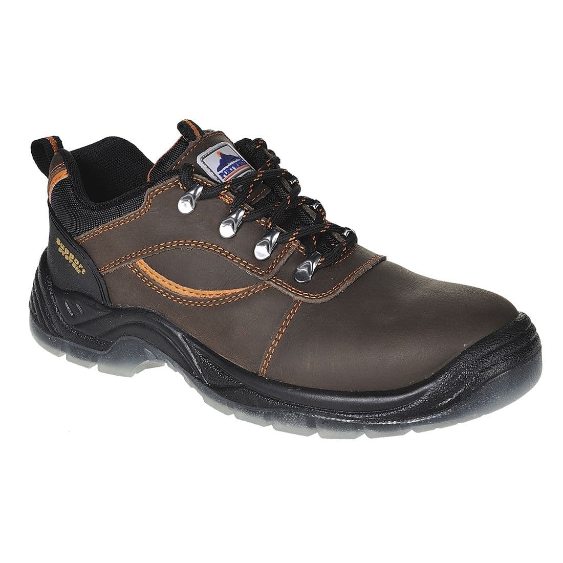 Portwest Steelite Mustang Shoe S3 – Brown – 44 – Slip/Water Resistant – PPE – Taft Safety Store