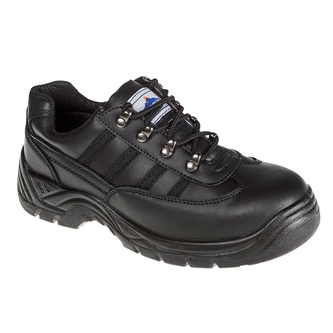 Portwest Steelite Safety Trainer S1P – Black – 44 – Durable – Slip/Water Resistant – PPE – Taft Safety Store