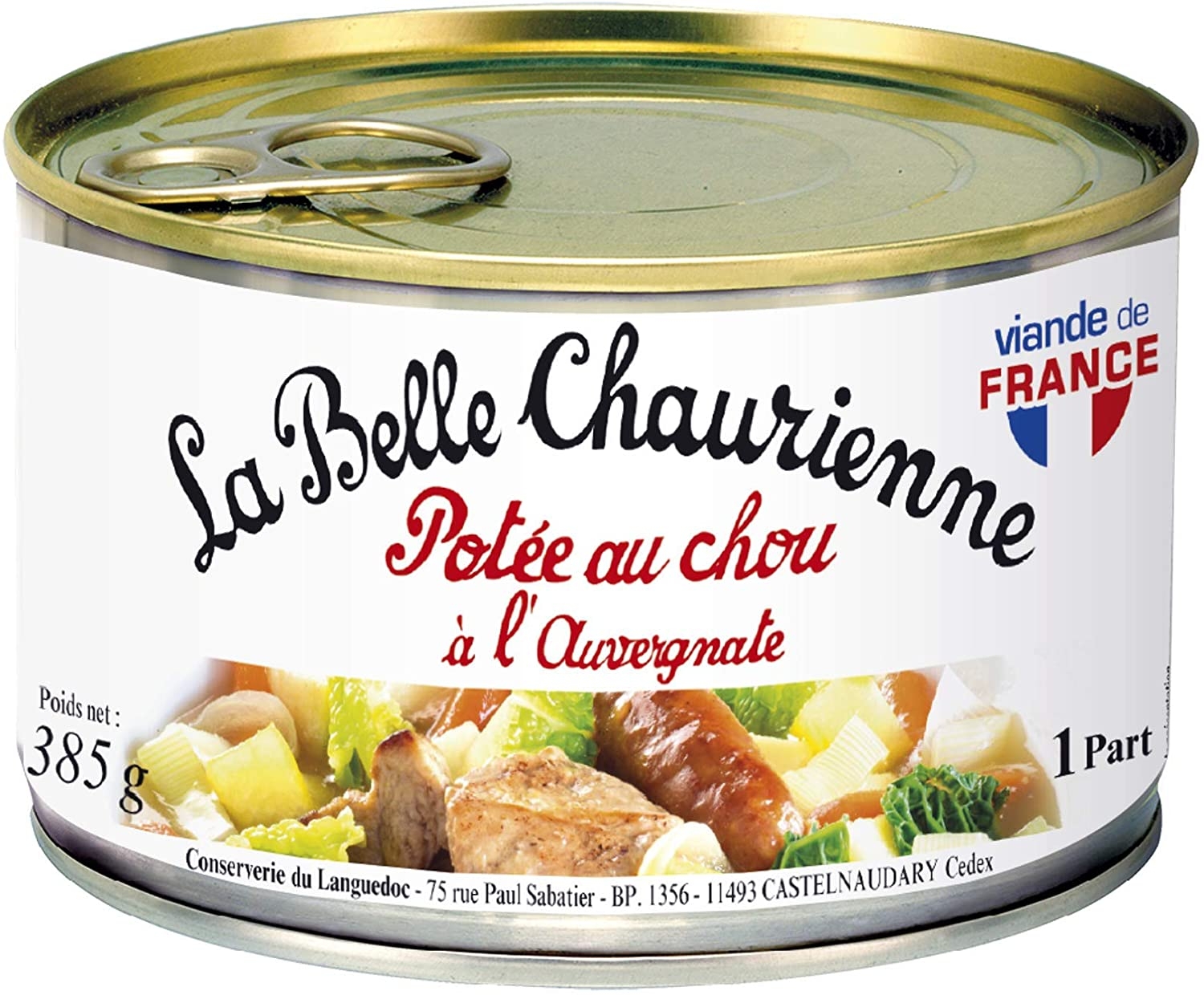 La Belle Chaurienne, Auvergnate cabbage stew 385 g – Chanteroy – Le Vacherin Deli