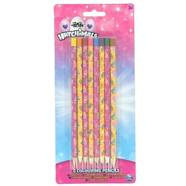 Hatchimals Colouring Pencils (8 Pack)