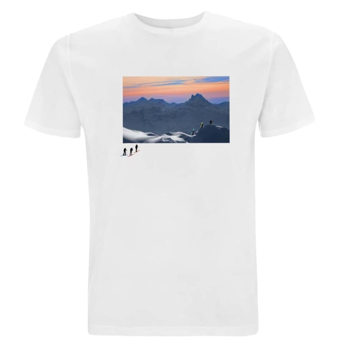 Powderhound Ski T Shirt, Electric Summit, LARGE – Powderhound