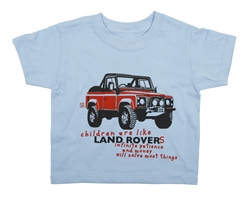 Infinite Patience Kid’s Tee – Sky Blue – Age 9 to 10