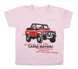 Infinite Patience Kid’s Tee – Pink – Age 3 to 4