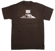 S1 T Shirt – Chocolate – Size Medium