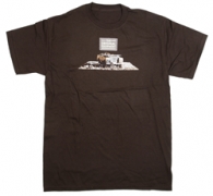 S1 T Shirt – Chocolate – Size Medium