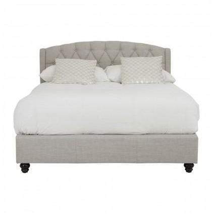 Joseph Light Grey Double Bed – Double bed