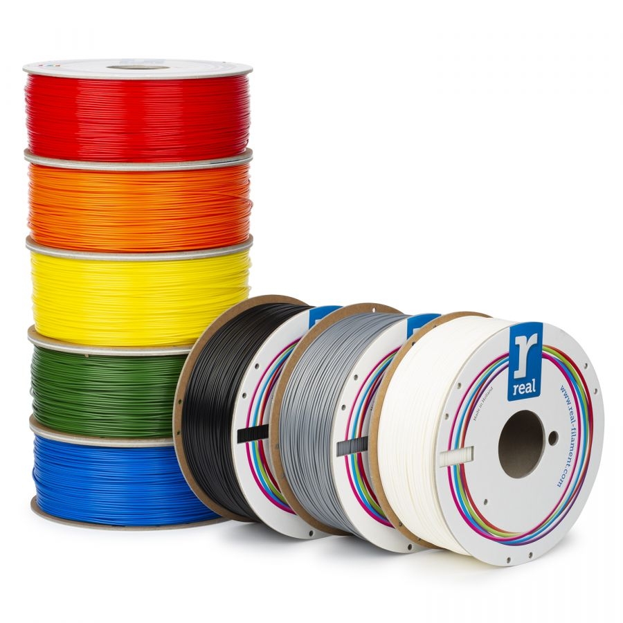 ABS – Starters kit Real 1.75mm – 1 kg – 8 colors – Real Filament