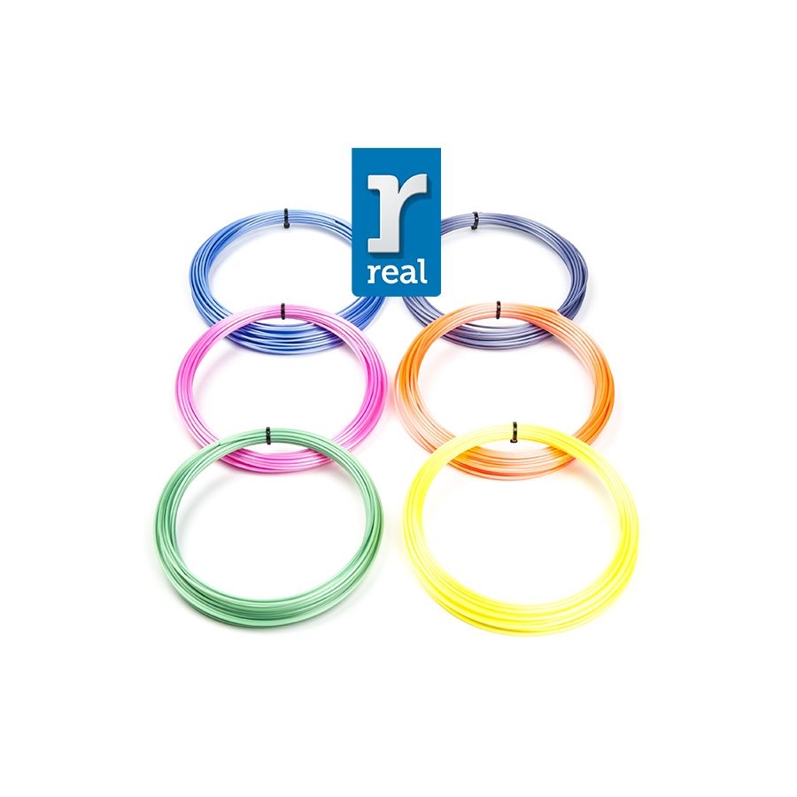 3D pen filament Christmas PLA-ABS-PETG packages ( 4,6,9 pcs – 10 m – 1.75 mm ), PLA – Satin – 6 – Real Filament