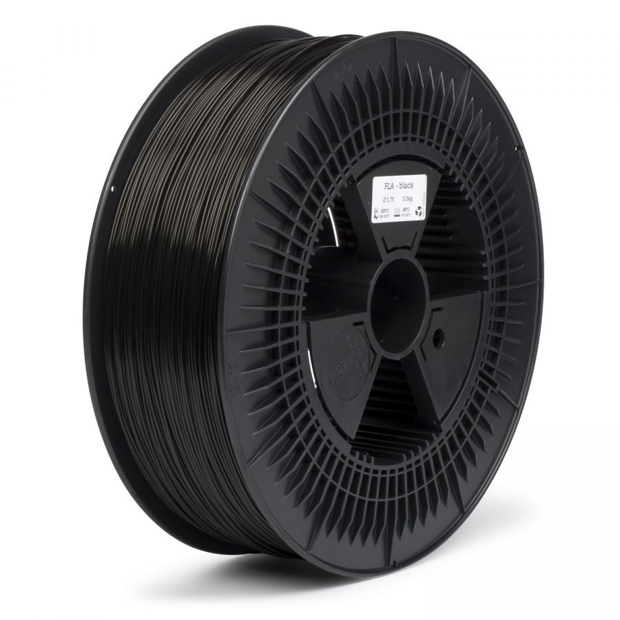 High-quality PLA filament – Normal Colors – 1.75-2.85mm – 0.5–1-3-5 KG, 2.85mm – Black – 5000g – Real Filament