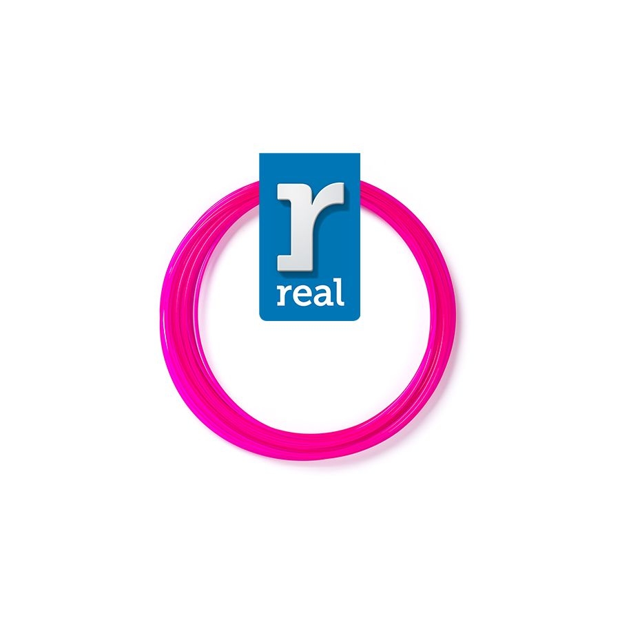 3D pen filament ABS-PETG-PLA Colours variation( 10 m – 1.75 mm ), PLA – Fluorescent Pink – Real Filament